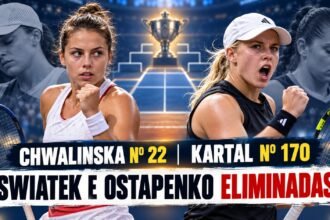 Chwalinska e Kartal chegam à final do WTA Wuhan 2026.