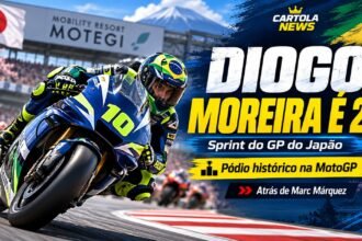 Diogo Moreira na MotoGP durante o GP do Japão 2026