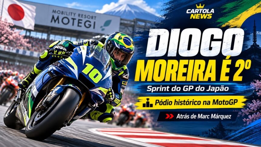 Diogo Moreira na MotoGP durante o GP do Japão 2026