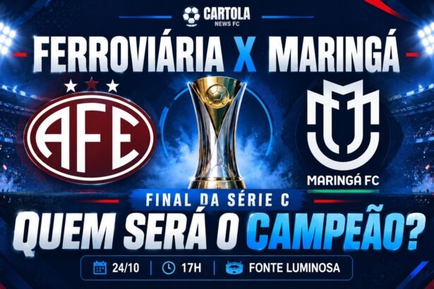 Ferroviária x Maringá decidem o título da Série C 2026 na Fonte Luminosa.