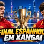 Final Masters 1000 Xangai entre Davidovich Fokina e Rafael Jodar.