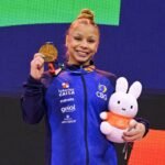 Flávia Saraiva bronze e Rebeca Andrade ouro no Mundial de Ginástica 2026