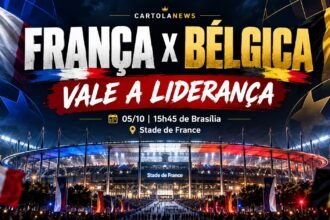 França x Bélgica vale a liderança do Grupo A1 da Nations League.