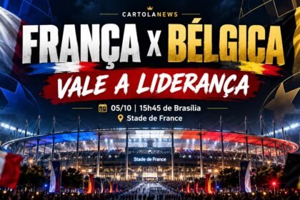 França x Bélgica vale a liderança do Grupo A1 da Nations League.