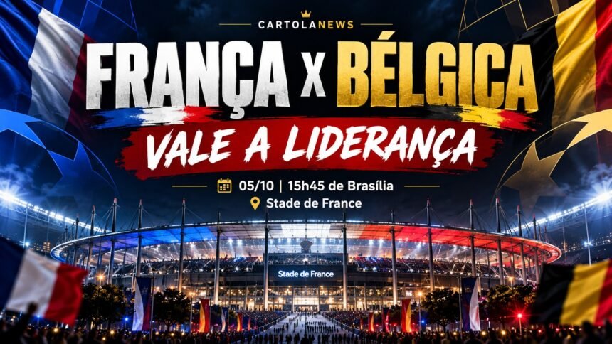 França x Bélgica vale a liderança do Grupo A1 da Nations League.