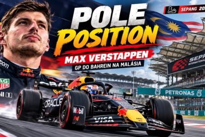 Grid do GP do Bahrein tem Max Verstappen na pole em Sepang.