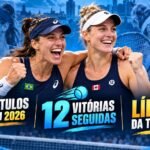 Luisa Stefani em Wuhan conquista WTA 1000 ao lado de Gabriela Dabrowski.