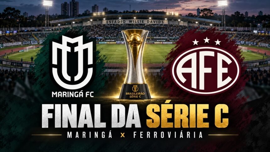 Maringá x Ferroviária pela final da Série C 2026.
