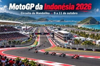 MotoGP da Indonésia 2026 no Circuito de Mandalika.