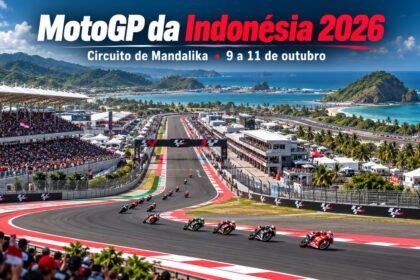 MotoGP da Indonésia 2026 no Circuito de Mandalika.
