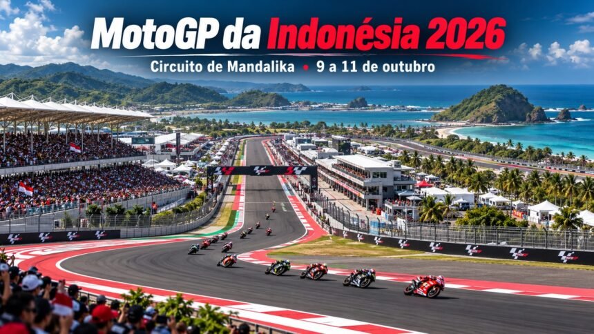 MotoGP da Indonésia 2026 no Circuito de Mandalika.