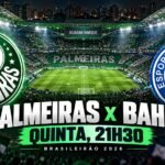 Palmeiras x Bahia pelo Brasileirão 2026 no Nubank Parque