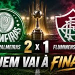 Palmeiras x Fluminense pela semifinal da Libertadores 2026 com Vitor Roque em dúvida.