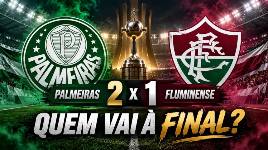 Palmeiras x Fluminense pela semifinal da Libertadores 2026 com Vitor Roque em dúvida.