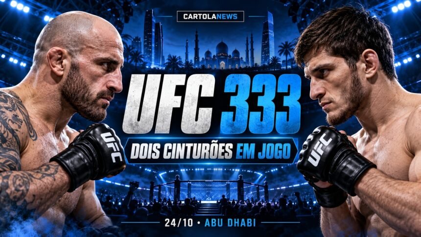 Petr Yan enfrenta Merab Dvalishvili pelo cinturão peso-galo no UFC 333.