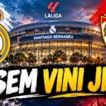 Real Madrid x Sevilla pela LaLiga sem Vini Jr.