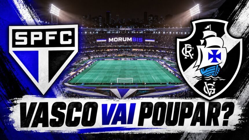 São Paulo x Vasco pelo Brasileirão 2026 no MorumBIS.