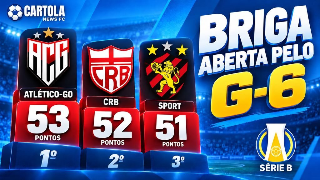 Sport está a dois pontos do G-6 antes da 34ª rodada da Série B.