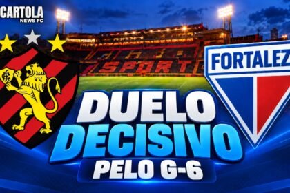 Sport x Fortaleza pela Série B 2026 na Ilha do Retiro.
