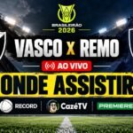 Vasco x Remo pelo Brasileirão 2026 em São Januário.