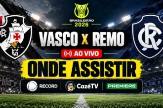 Vasco x Remo pelo Brasileirão 2026 em São Januário.