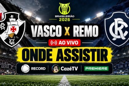 Vasco x Remo pelo Brasileirão 2026 em São Januário.