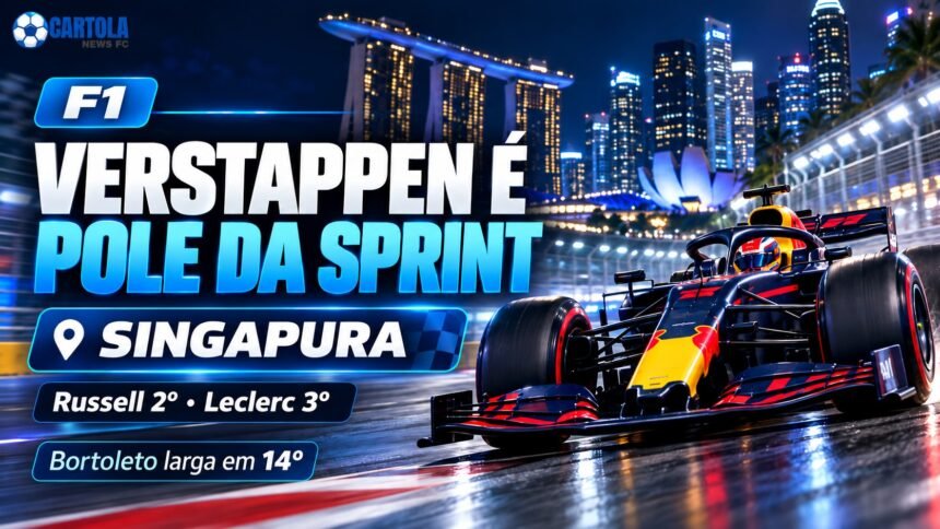 horário da Sprint do GP de Singapura de Fórmula 1.