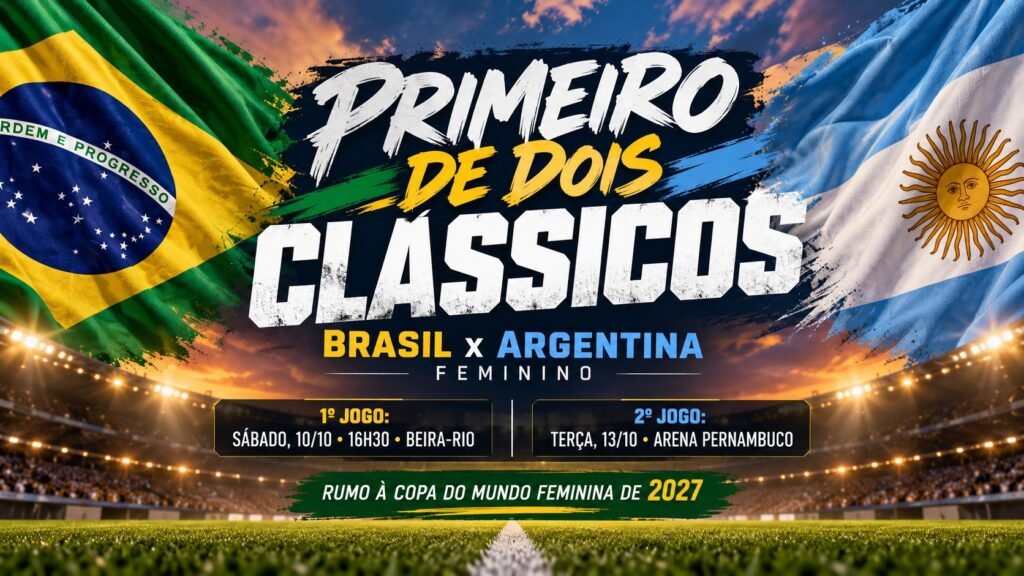 provável escalação do Brasil contra a Argentina no futebol feminino.